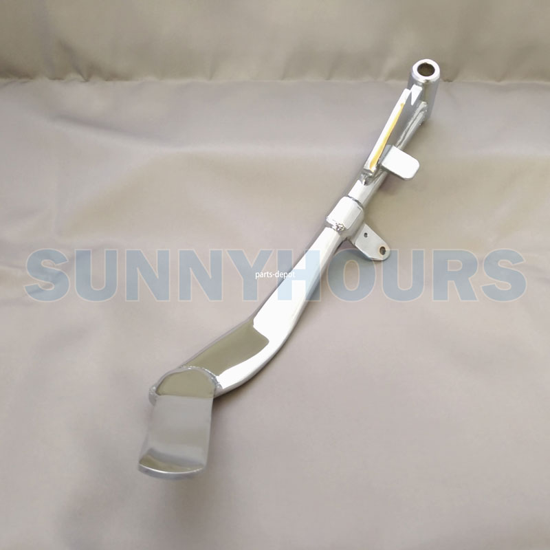 ショート キックスタンド スポーツスター 2004-2018 【クローム】 ジッフィー スタンド [PARTS DEPOT pdkrsh 27-1730-27-1730 4580443497279 ]