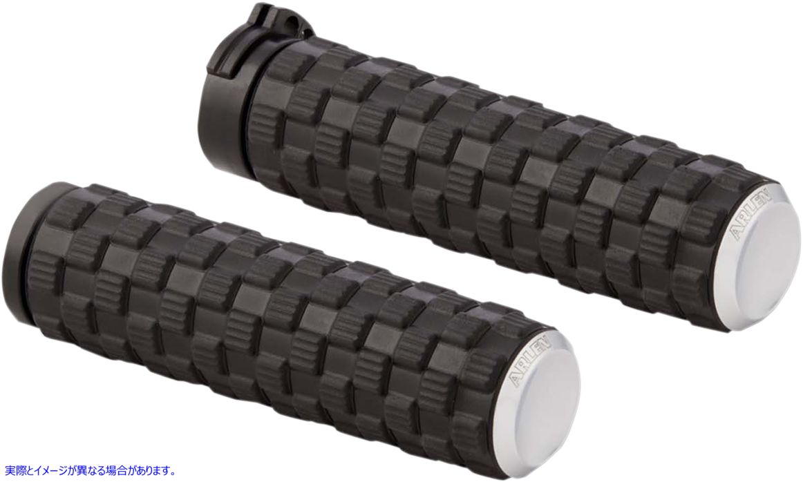 取寄せ Air Trax グリップ - ケーブル - クローム アレンネス Air Trax Grips - Cable - Chrome 07-351 06302600