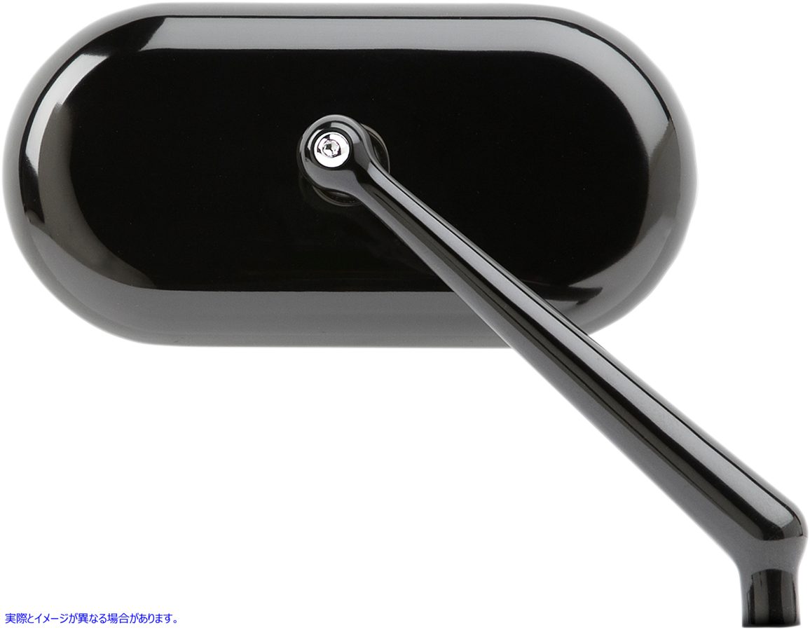 取寄せ ミラー - サイドビュー - オーバル - ブラック - 右 アレンネス Mirror - Side View - Oval - Black - Right 13-172 06401334