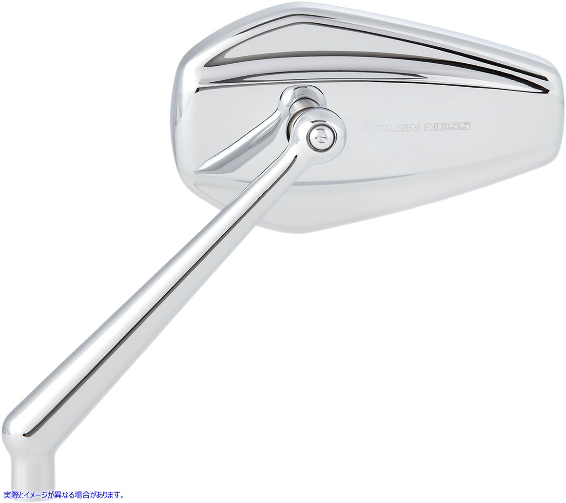 取寄せ ミラー - ミニ/ストッカー - サイドビュー - 六角形 - クローム - 左 アレンネス Mirror - Mini/Stocker - Side View - Hexagon - Chrome - Left 13-157 06401393