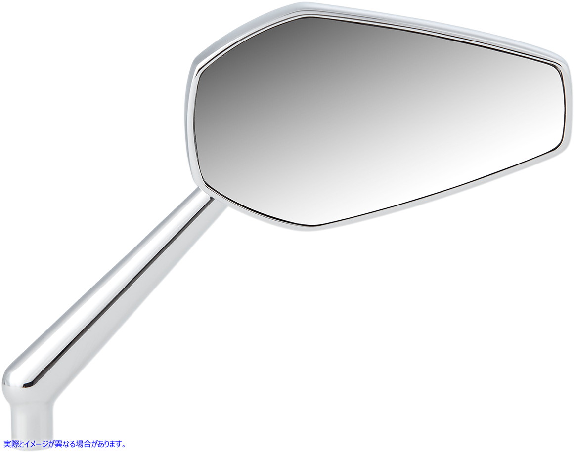 取寄せ ミラー - ミニ/ストッカー - サイドビュー - 六角形 - クローム - 右 アレンネス Mirror - Mini/Stocker - Side View - Hexagon - Chrome - Right 13-159 06401395
