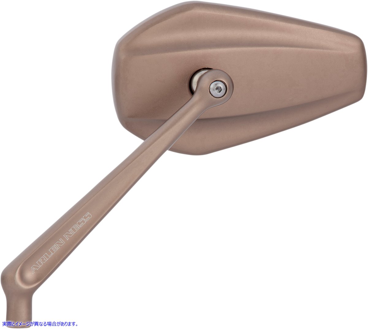 取寄せ ミラー - ミニストッカー - サイドビュー - オーバル - チタン - 左 アレンネス Mirror - Mini Stocker - Side View - Oval - Titanium - Left 13-168 06401444