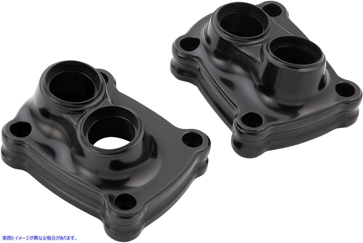 取寄せ リフターブロックカバー - 10ゲージ - ブラック アレンネス Lifter Block Covers - 10 Gauge - Black 12-584 09401907