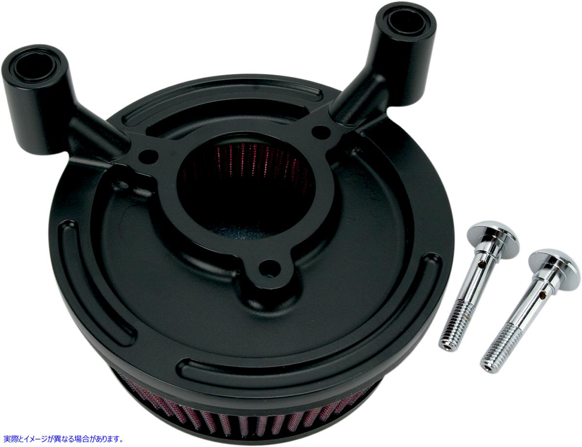 取寄せ Big Sucker ステージI エアフィルターキット - リンクルブラック アレンネス Big Sucker? Stage I Air Filter Kit - Wrinkle Black 18-325 10100874