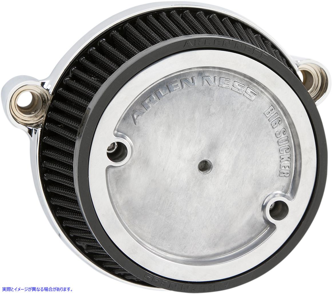 取寄せ Big Sucker ステージ1 エアクリーナーキット - クローム アレンネス Big Sucker? Stage 1 Air Cleaner Kit - Chrome 18-317 10102498