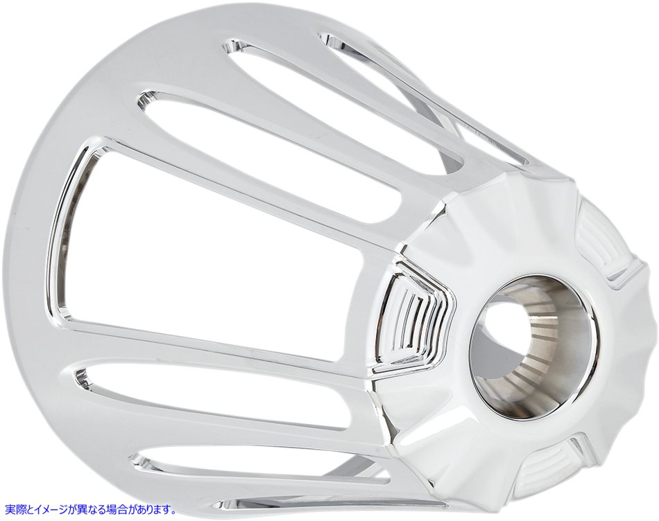 取寄せ モンスターサッカー エアクリーナーカバー - ディープカット - クローム アレンネス Monster Sucker Air Cleaner Cover - Deep-Cut - Chrome 81-103 10140251