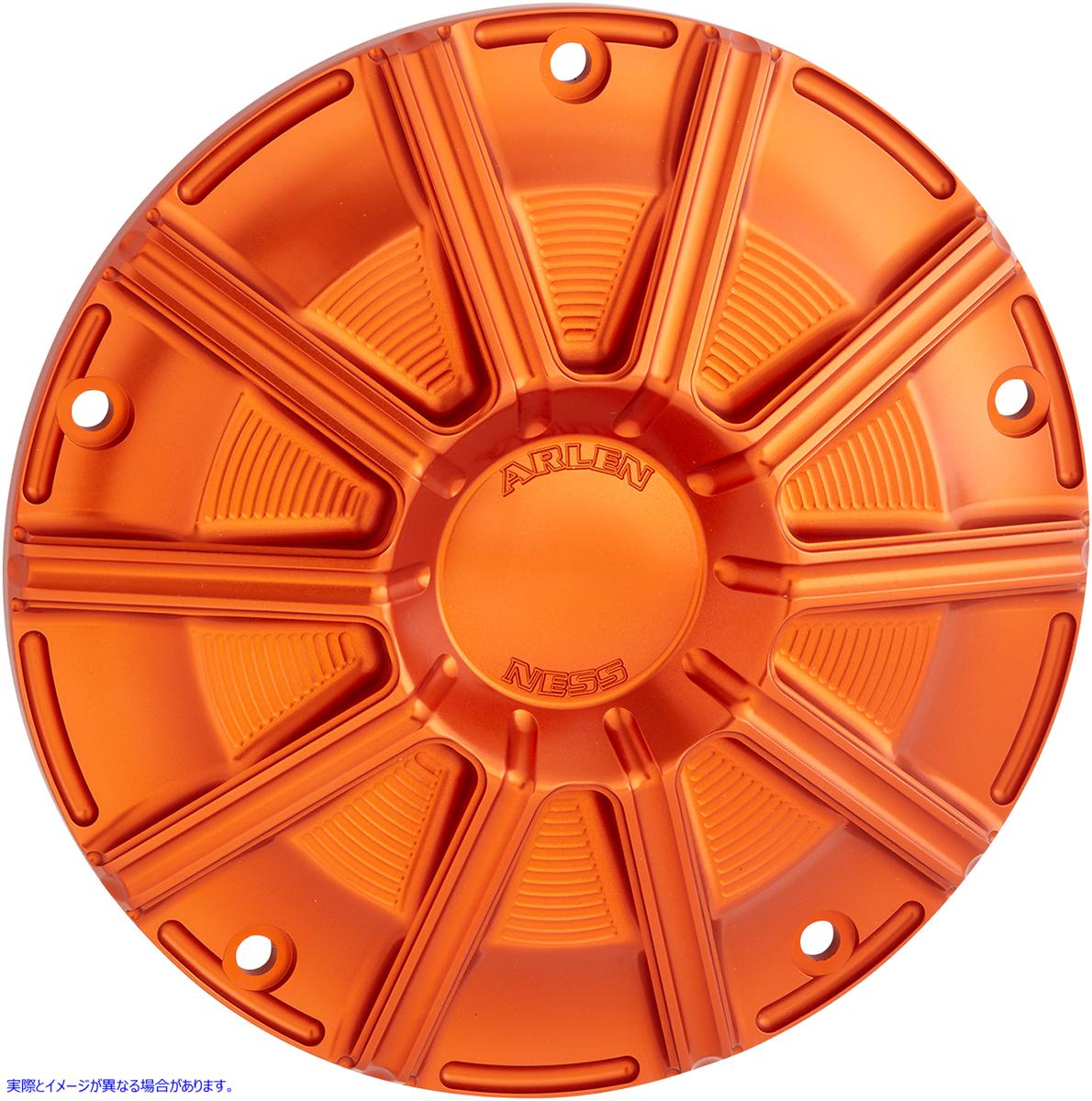 取寄せ 10ゲージ ダービーカバー - オレンジ - ツーリング/トライク アレンネス 10-Gauge Derby Cover - Orange - Touring/Trike 700-005 11070650