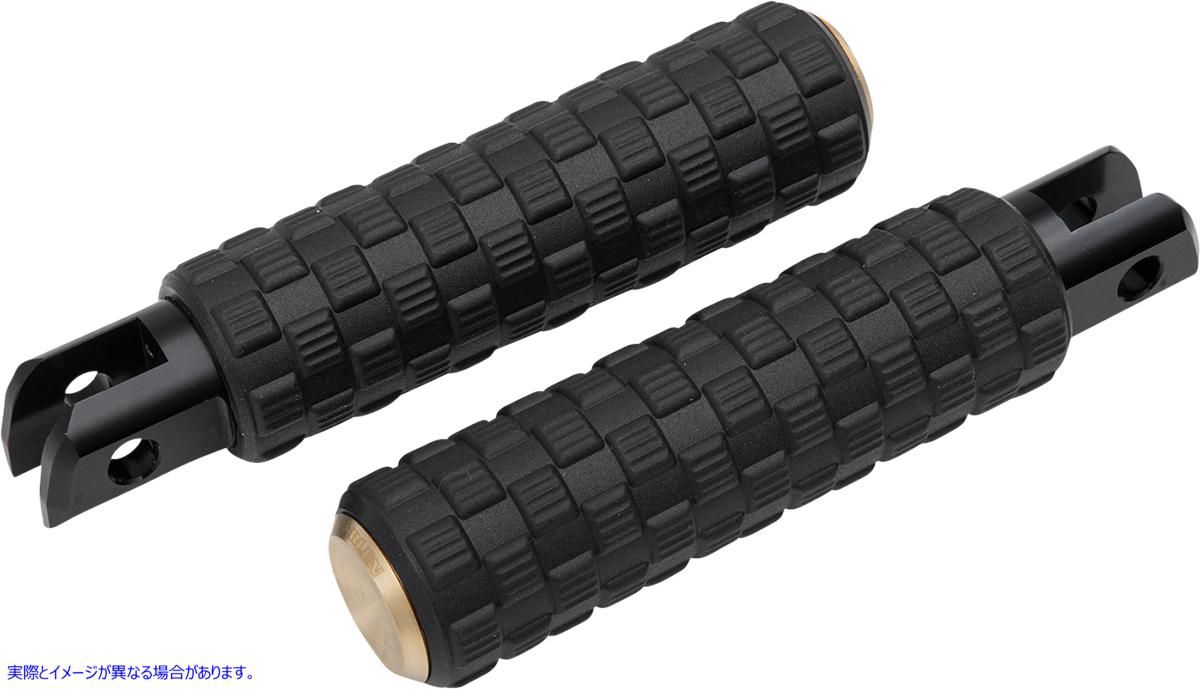 取寄せ Air Trax フットペグ - 真鍮 - FL/FX 18-24 アレンネス Air Trax Footpegs - Brass - FL/FX '18-'24 07-958 16201981