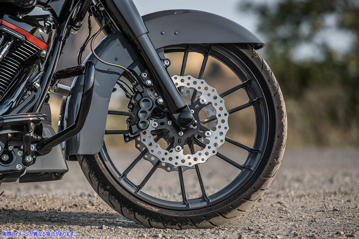 取寄せ 6ピストンキャリパー - フロント右 - ブラック - 11.8インチ アレンネス 6-Piston Caliper - Front Right - Black - 11.8 02-217 17010611