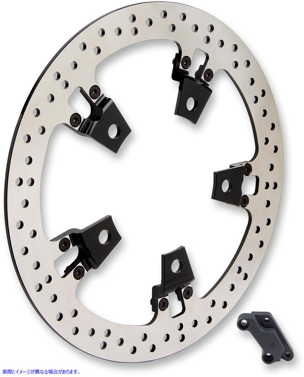 取寄せ 大型ブレーキローター - 14インチ - フロント左 - ツーリング アレンネス Big Brake Rotor - 14 - Front Left - Touring 02-962 17102389