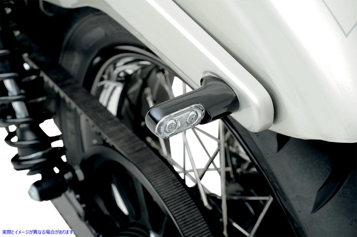 取寄せ マーカーライト - 赤/リア - 黒 アレンネス Marker Lights - Red/Rear - Black 12-741 20400615