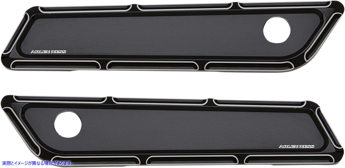 取寄せ ベベルラッチカバー - ブラック アレンネス Beveled Latch Cover - Black 03-585 35010897