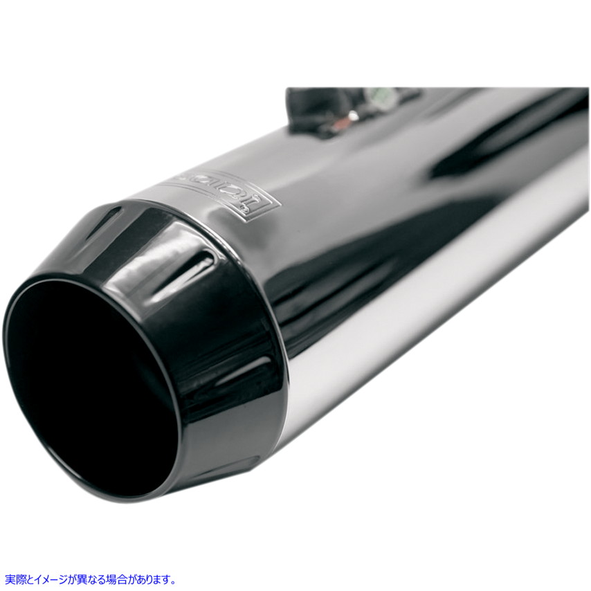 取寄せ エンドキャップ - ブラック - メガホン バッサーニエキゾースト End Cap - Black - Megaphone ENDCAP-LMB 18600495