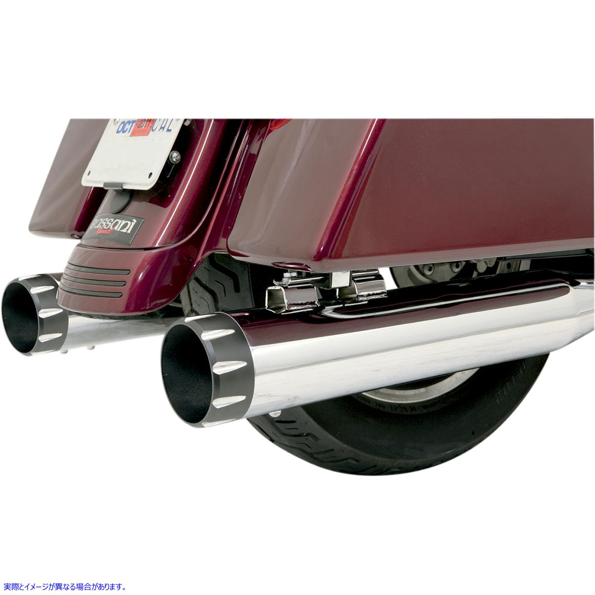 取寄せ 4インチエンドキャップ - ブラック - ベベル バッサーニエキゾースト 4 End Cap - Black - Bevel BE40T 18610752