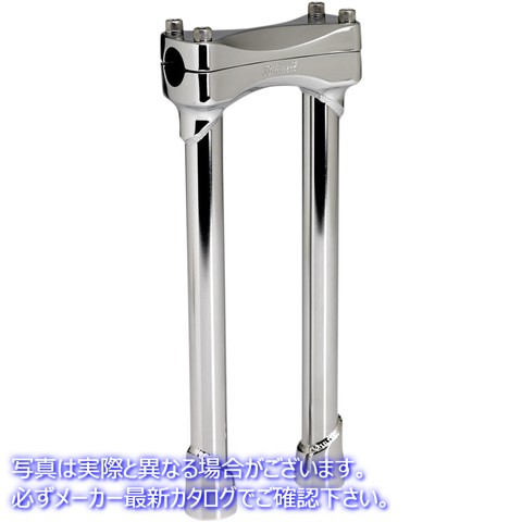 取寄せ ライザー - マードック - 12インチ - クローム ビルトウェル Risers - Murdock - 12 - Chrome 6403-105-12 06020762