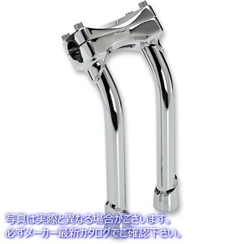 取寄せ ライザー - マードック - プルバック - 10インチ - クローム ビルトウェル Risers - Murdock - Pullback - 10 - Chrome 6404-105-10 06020896