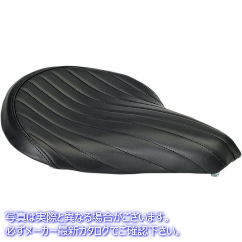 取寄せ ソロシート - ブラック - タック＆ロール - ブラック ビルトウェル Solo Seat - Black - Tuck-'n'-Roll - Black 4001-105 08060065