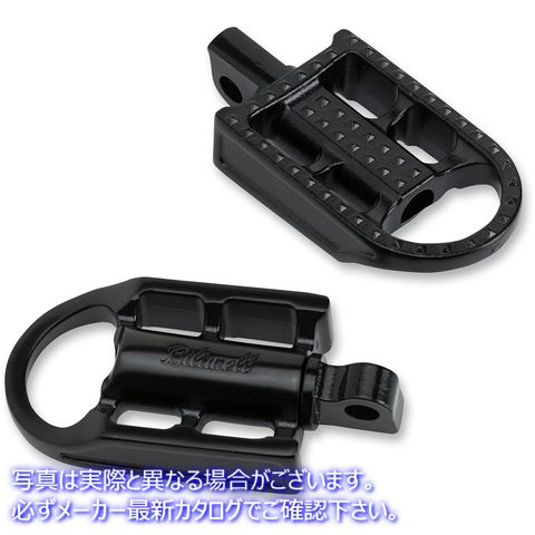 取寄せ マッシュマン フットペグ - スタンダード - ブラック電気メッキ ビルトウェル Mushman Footpegs - Standard - Black Electroplated 7002-201-01 16201128