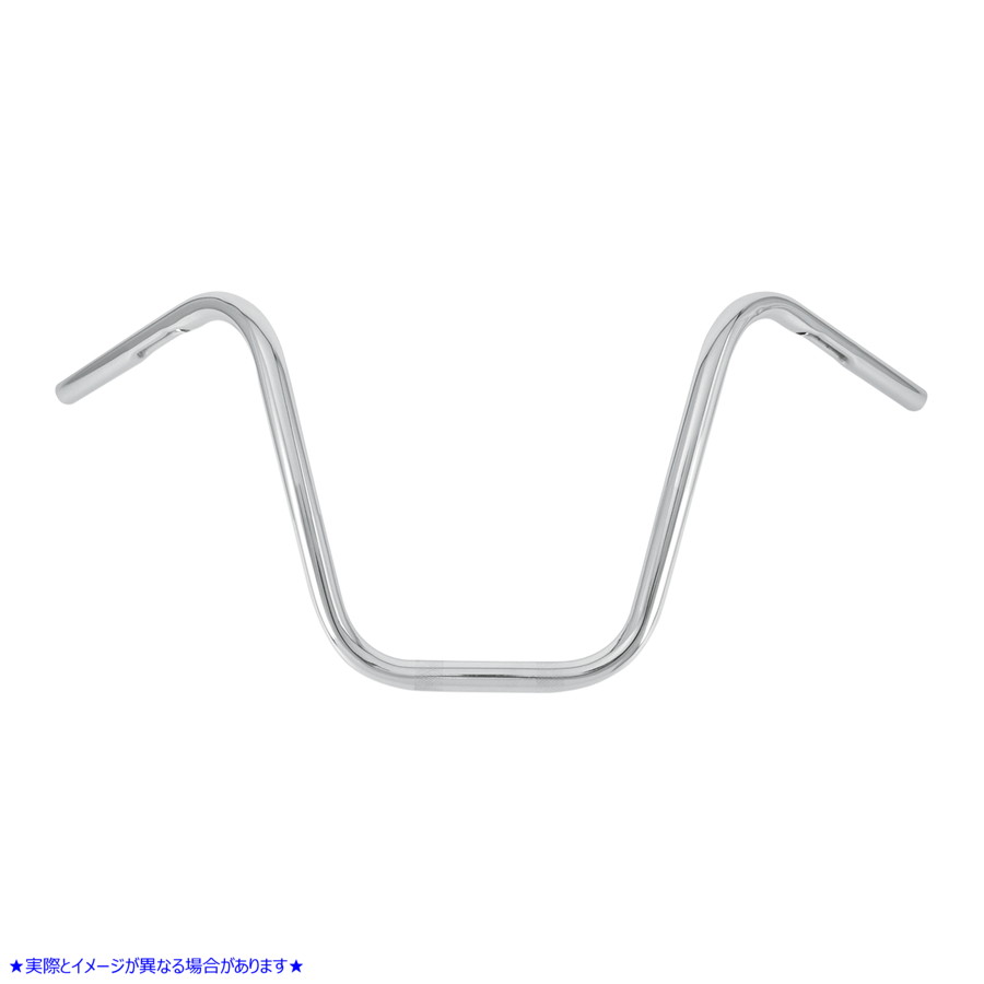 取寄せ ハンドルバー - ナローエイプ - 12インチ - クローム バーリーブランド Handlebar - Narrow Ape - 12 - Chrome B28-349 06011376