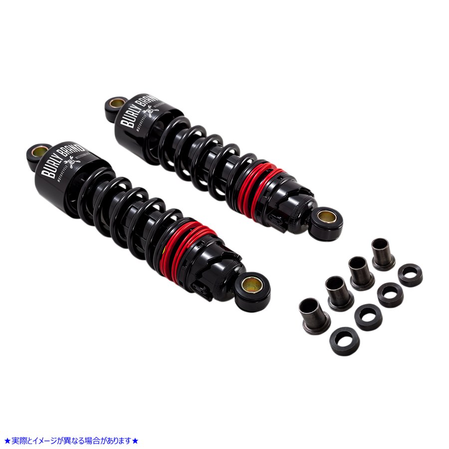 取寄せ スラマー プラス ショック - ブラック - FLH バーリーブランド Slammer Plus Shocks - Black - FLH B28-1204B 13101966