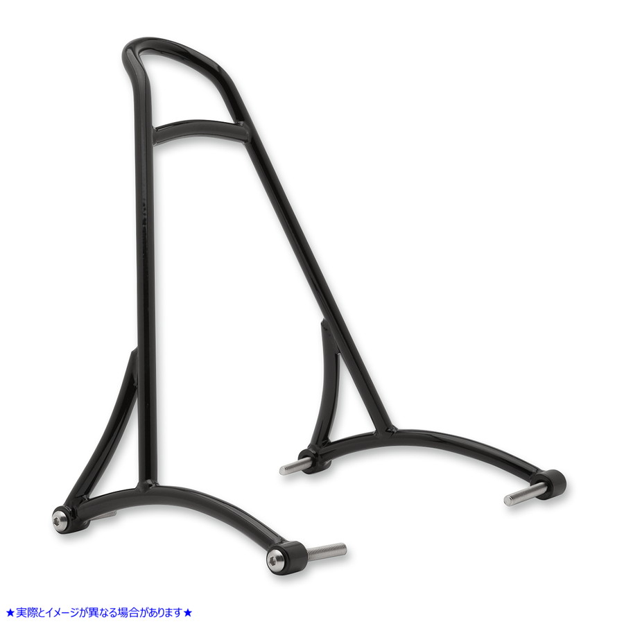 取寄せ シシーバー - ショート - ブラック - スポーツスター バーリーブランド Sissy Bar - Short - Black - Sportster B13-1502B 15010563