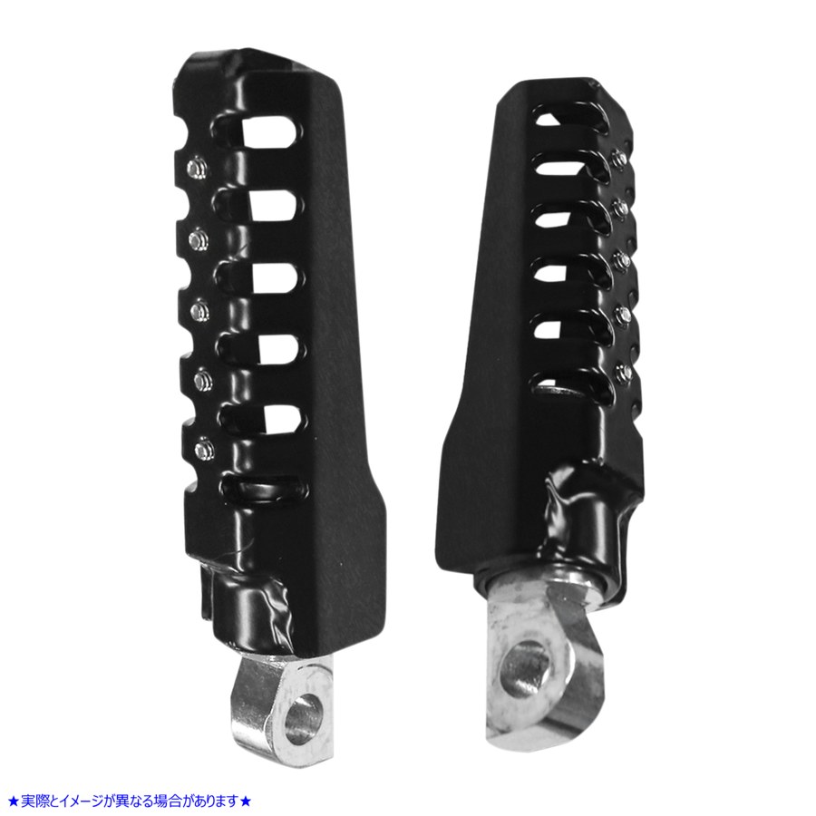 取寄せ レイザーバック フットペグ - ブラック バーリーブランド Razorback Footpegs - Black B13-1002B 16201721
