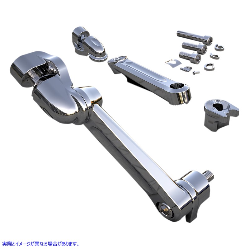 取寄せ 調整可能なパッセンジャーペグマウント - Chome シロ CIRO Adjustable Passenger Peg Mount - Chome 60200 16201777