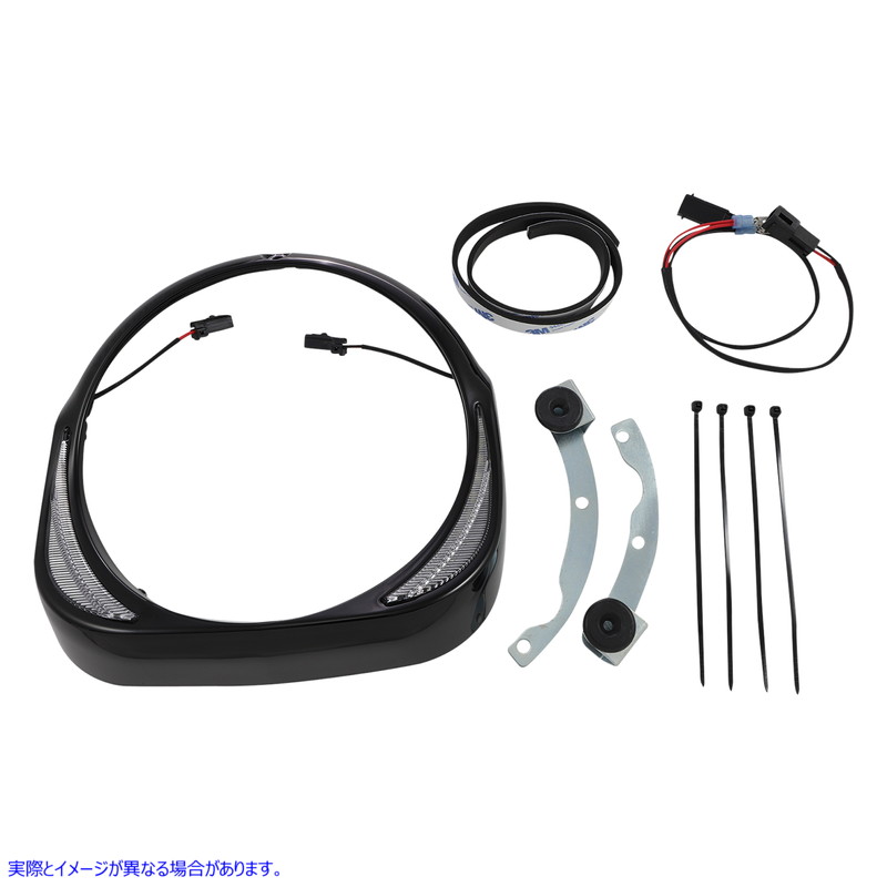 取寄せ ヘッドライトベゼル - ブラック シロ CIRO Headlight Bezel - Black 45211 20011364