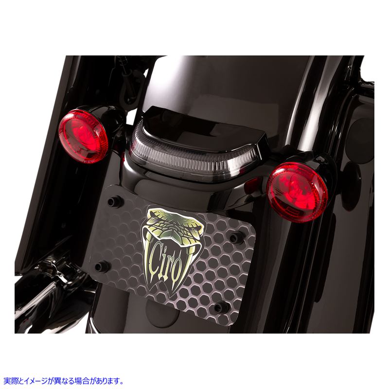 取寄せ テールライト - スモーク - ブラック シロ CIRO Taillight - Smoke - Black 40154 20101454