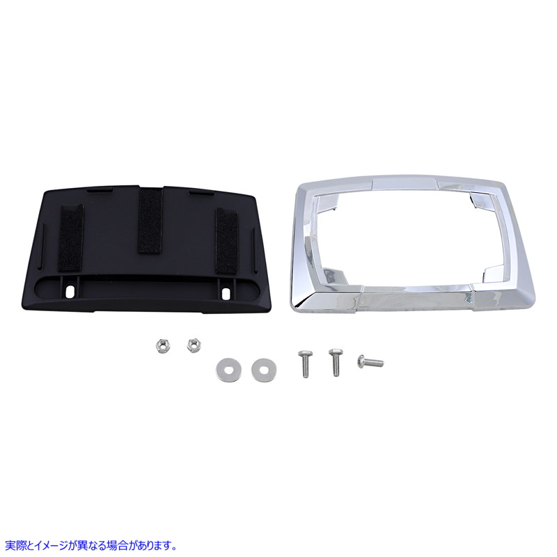 取寄せ ナンバープレートフレーム - クローム シロ CIRO License Plate Frame - Chrome 70400 20301501