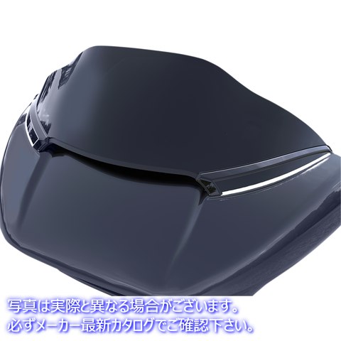 取寄せ LED ウインドシールドトリム - 15-20 FLTR - ブラック シロ CIRO LED Windshield Trim - 15-20 FLTR - Black 11051 20402216