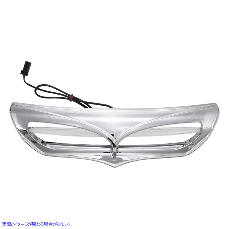 取寄せ フェアリングトリム - クローム - ライト付き シロ CIRO Fairing Trim - Chrome - With Light 40010 23500342