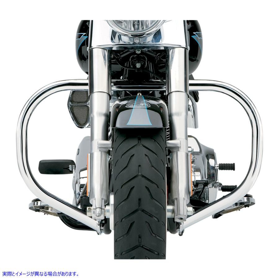 取寄せ フリーウェイバー - ファッティ - クローム - FLSTC コブラ Freeway Bar - Fatty - Chrome - FLSTC 601-2205 05051129