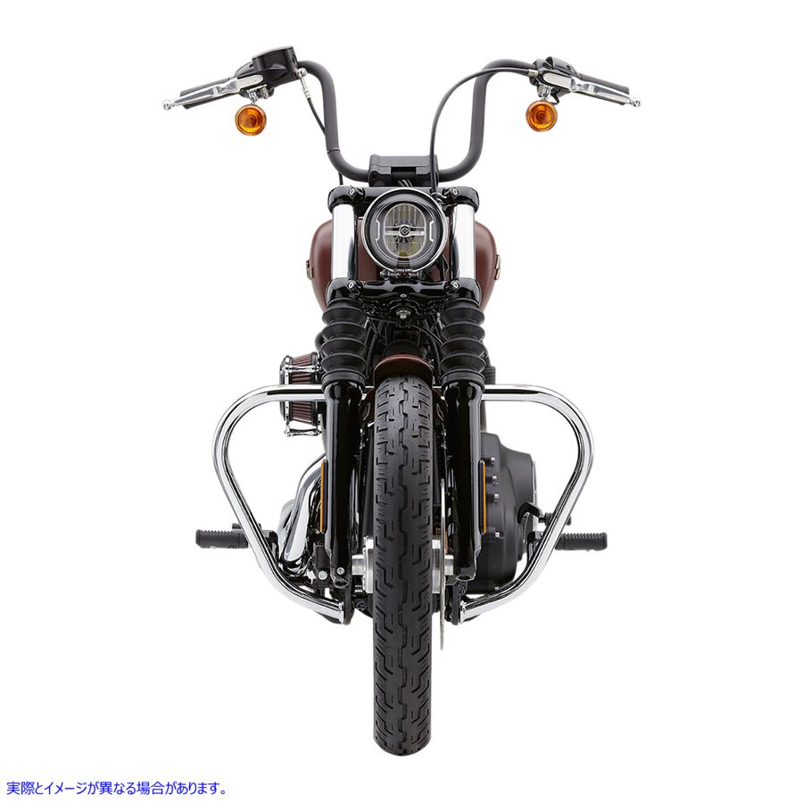 取寄せ フリーウェイバー - クローム - ソフテイル コブラ Freeway Bar - Chrome - Softail 601-2107 05051668