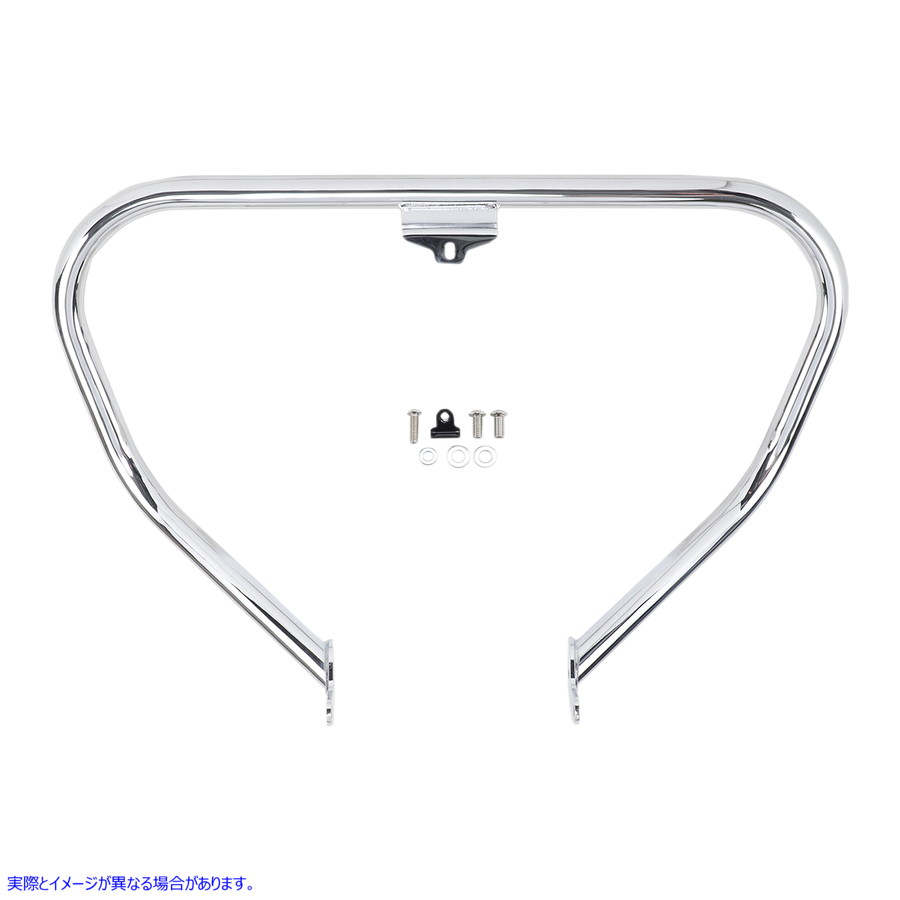 取寄せ Vベンドフリーウェイバー - クローム - ソフテイル コブラ V-Bend Freeway Bar - Chrome - Softail 601-2108 05051826