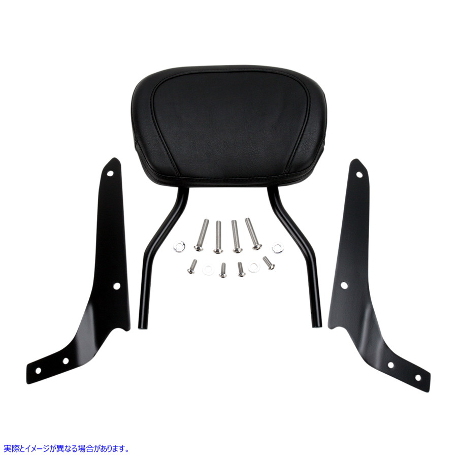 取寄せ シシーバー - ショート - ブラック - シャドウファントム コブラ Sissy Bar - Short - Black - Shadow Phantom 02-8611B 15010349