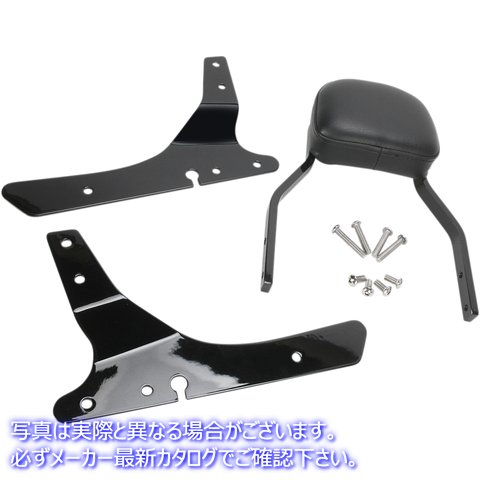 取寄せ ミニシシーバー - ブラック - スポーツスター コブラ Mini Sissy Bar - Black - Sportster 602-1103B 15010454