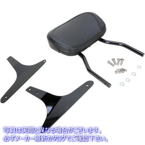 取寄せ ラウンドシシーバー - スタンダード - ブラック - ソフテイル コブラ Round Sissy Bar - Standard - Black - Softail 602-1301B 15010472