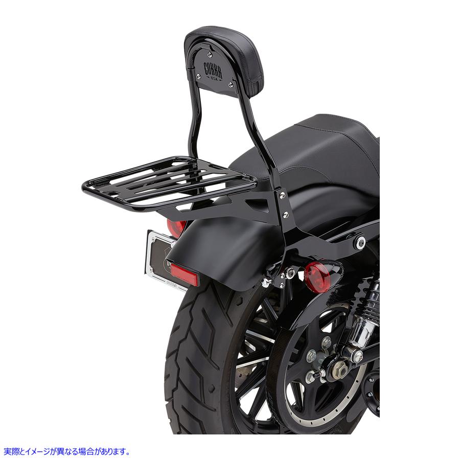 取寄せ バックレストキット - 14インチ - ブラック - XL コブラ Backrest Kit - 14 - Black - XL 602-2005B 15010562