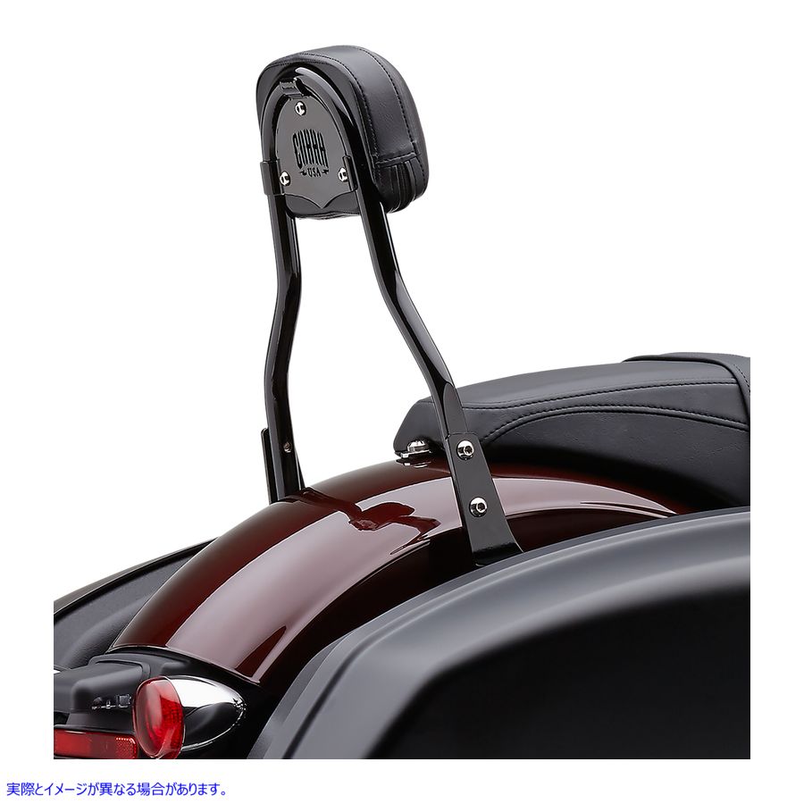 取寄せ 取り外し可能なバックレストキット コブラ Backrest Kit - 14 - Black - FLSB 602-2011B 15010618