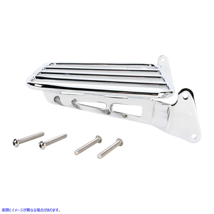 取寄せ ラゲッジラック - クローム - チューブラー コブラ Luggage Rack - Chrome - Tubular 02-4442 15100038