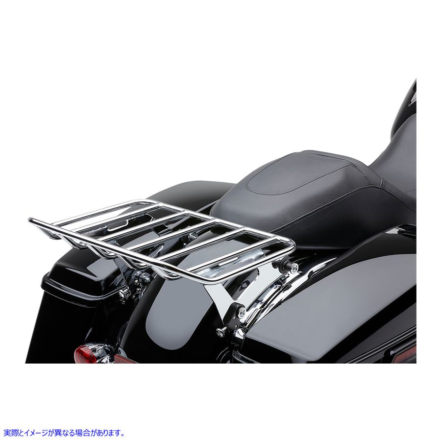取寄せ 取り外し可能な荷物ラック - クローム コブラ Detachable Luggage Rack - Chrome 602-2600 15100501