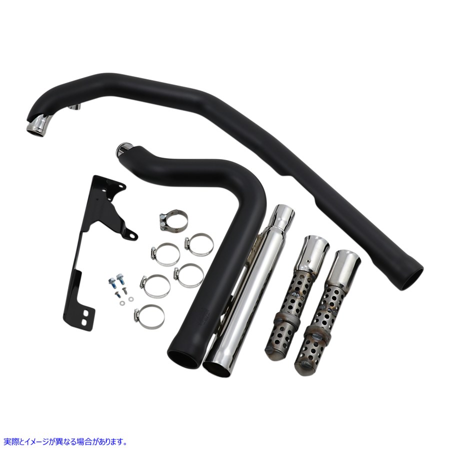 取寄せ Speedster 909エキゾーストシステム コブラ 909 Speedster Short Exhaust System - Black 6705B 18002094