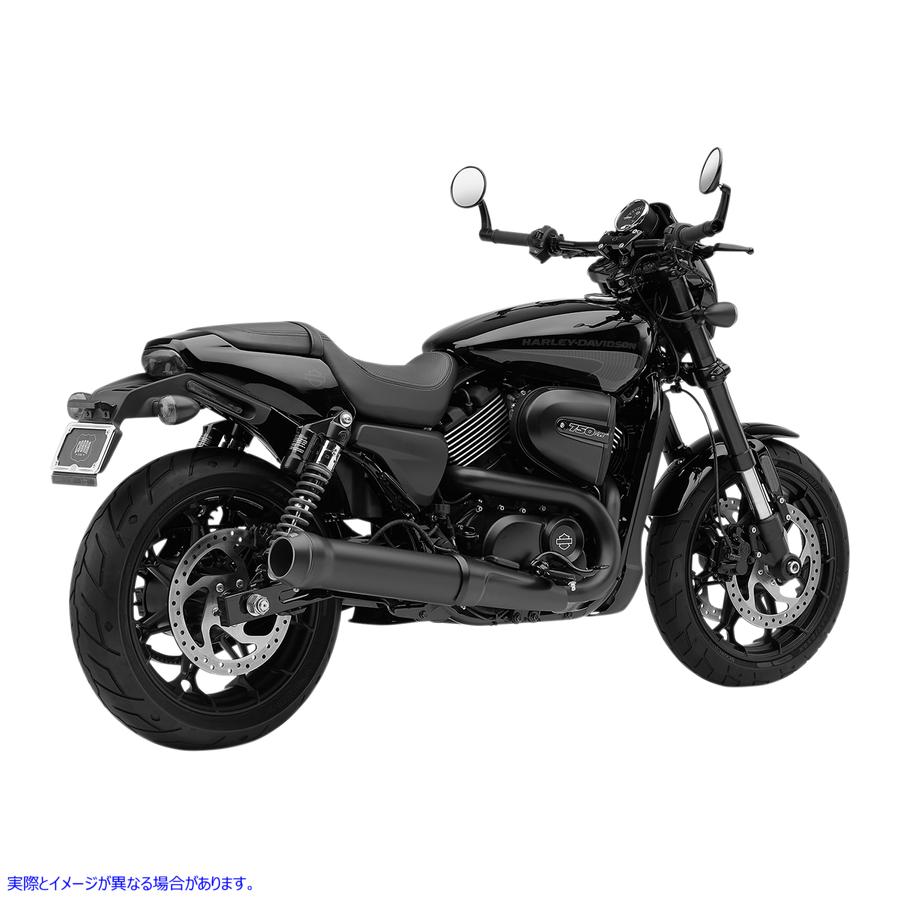 取寄せ XG750A用 4インチ ブラック エルディアブロ マフラー コブラ 4 Black El Diablo Muffler for XG750A 6511B 18011218