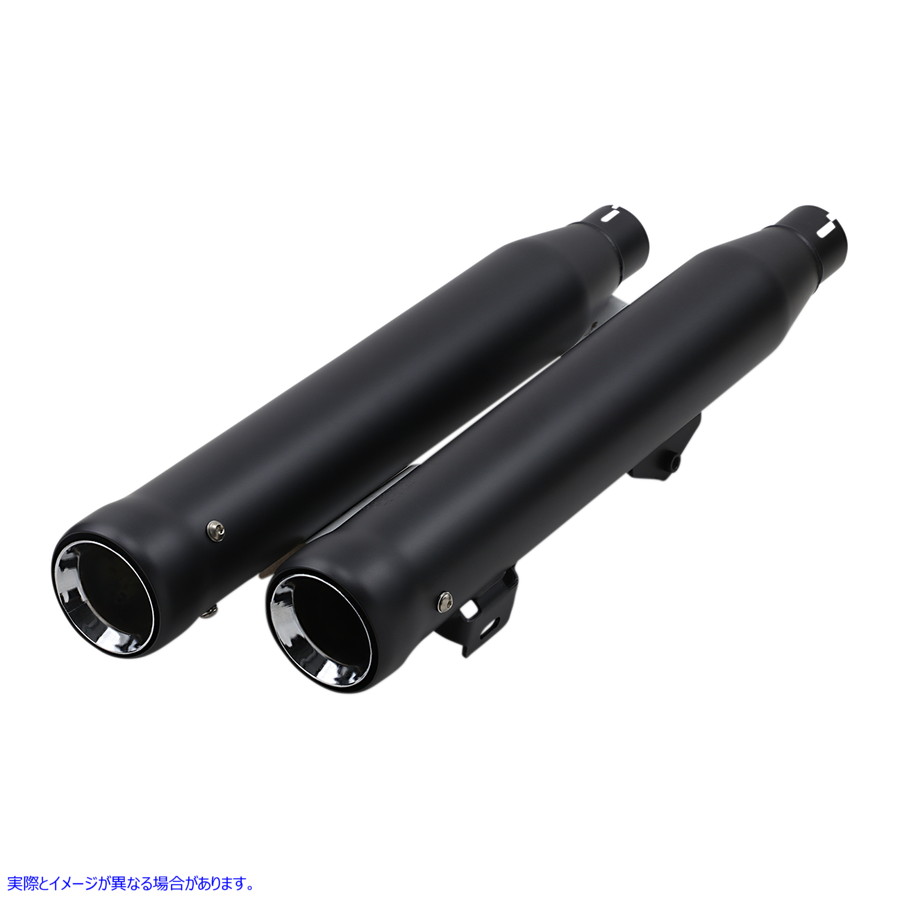 取寄せ 3インチ ネイバーヘイター マフラー - ブラック コブラ 3 Neighbor Hater Mufflers - Black 6049B 18011399
