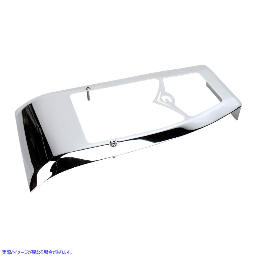 取寄せ ラジエーターカバー - クローム - ホンダ コブラ Radiator Cover - Chrome - Honda 05-9334 19040081