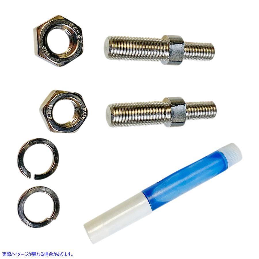 取寄せ ミラーアダプター カスタムダイナミクス Adapter - Mirror - Chrome - M8 x 1.25/M10 x 1.25 Right-Hand Thread/Left-Hand Thread CD-MIRADPT-03 06410258