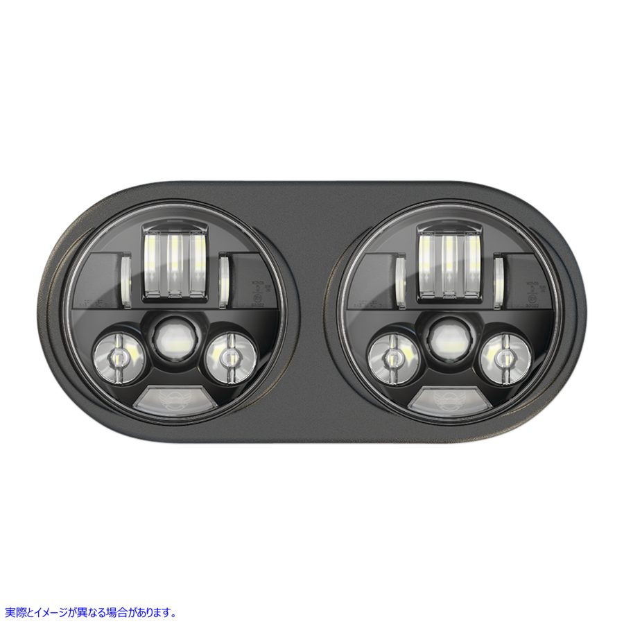 取寄せ ProbeamRLEDヘッドランプアセンブリ カスタムダイナミクス ProBeamR LED Headlamps - FLTR - Black PB-RG13-B 20011834