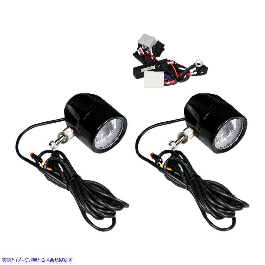 取寄せ LEDフォグランプ - HD - ブラック カスタムダイナミクス LED Fog Light - HD - Black PB-FOG-HD-B 20012197