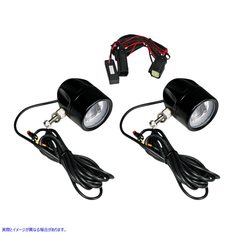 取寄せ LEDフォグランプ - SS6 - ブラック カスタムダイナミクス LED Fog Light - SS6 - Black PB-FOG-SS6-B 20012199
